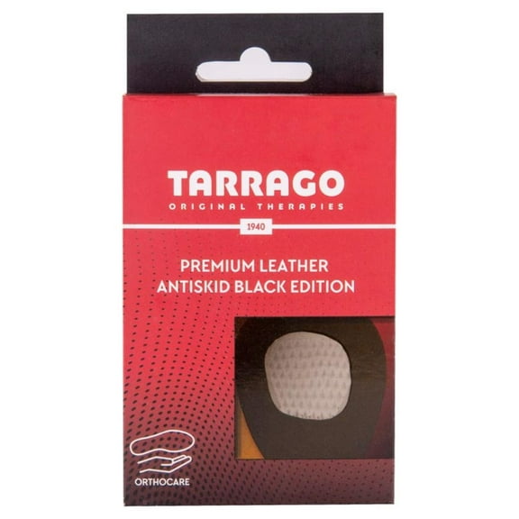 Tarrago Insoles Orthocare Premium Antiskid, Black Edition