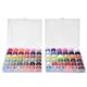 thumbnail image 4 of Hilo de bobina de 72 colores transparente con 2 uds De caja de plástico accesorios para máquinas de coser, 4 of 8