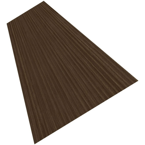 FONDOTIN Peel And Stick Tile Flooring Coffee 1Pcs 39x16in Pvc
