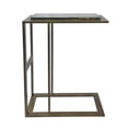 thumbnail image 3 of Carolina Castella C-End Table in Antique Brass, 3 of 8