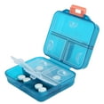 thumbnail image 3 of Medicine Portable Pill Organizer Storage Container Case 7 Grids Subpackage W/Sealing Cover, 3 of 8
