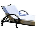 thumbnail image 4 of Linum Home Textiles CL00-SNP Standard Size Chaise Lounge Cover - White, 4 of 4