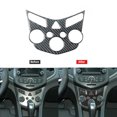 thumbnail image 1 of Carbon Fiber Climate Control Panel Cover Trim for Chevrolet Sonic 2012-2016, 1 of 4