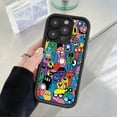thumbnail image 4 of Creative Cartoon Phone Case For iPhone 15 14 13 11 12 Pro Max 7 8 Plus X XS Max XR Shockproof Liquid Silicone, 4 of 6
