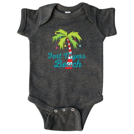 

Inktastic Fort Myers Beach Florida Christmas Vacation Gift Baby Girl Bodysuit