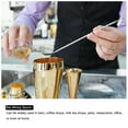 thumbnail image 4 of Cuchara de mezcla Uxcell, cuchara de cóctel de acero inoxidable de 20 pulgadas, patrón espiral para bartender o uso en casa negro, 4 of 5