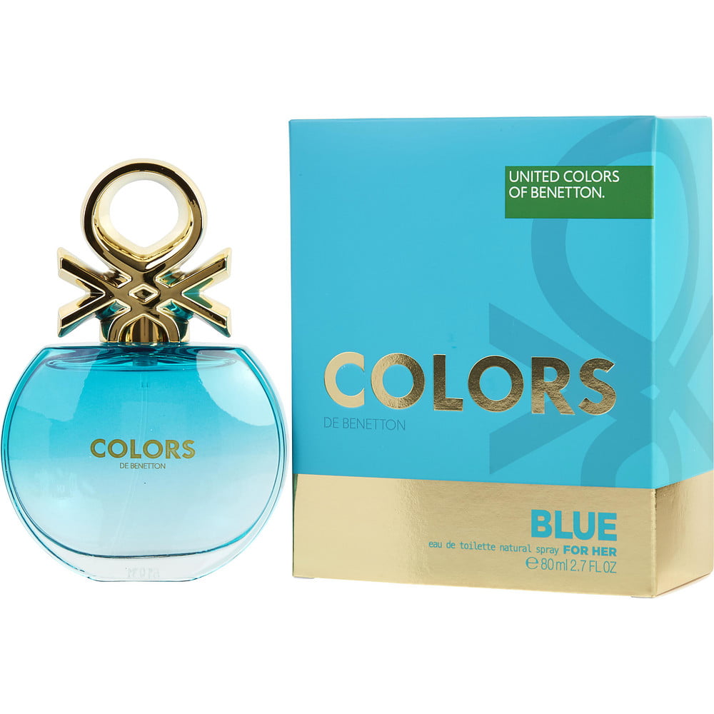 Colors De Beneton Blue Women Edt Spray 2.7 Oz By Colors De Benetton ...