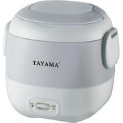 Tayama 1.5 Cup Portable Mini Rice Cooker, White