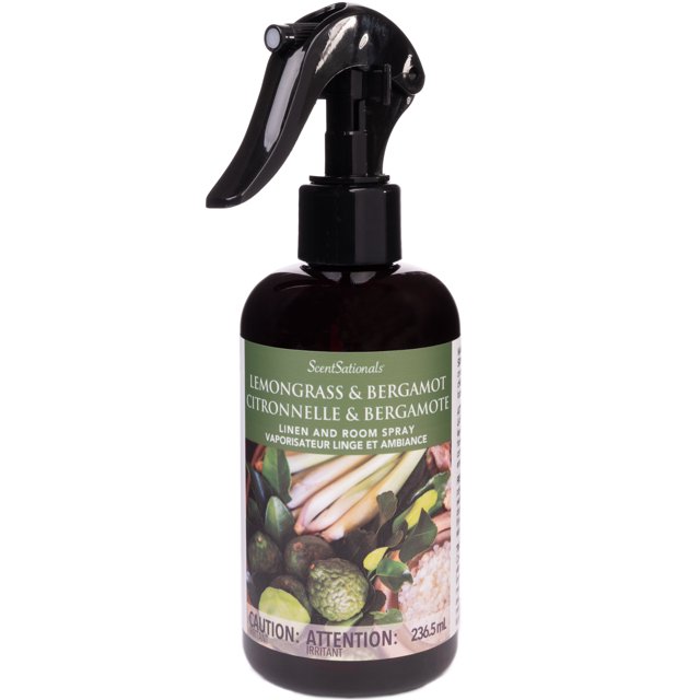 Scentsationals Room Spray Lemongrass & Bergamot