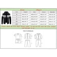 thumbnail image 4 of Gibobby Sueter para hombre con cierre completo Cárdigan con cuello para hombre, chamarra de invierno(Gris,XG), 4 of 4