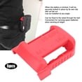 thumbnail image 4 of Battery Storage Rack, Securely Locked Sturdy Battery Fixing Bracket Prevent Fall Out 5pcs  For 18-60V Batteries Red, 4 of 8