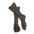 thumbnail image 4 of Pofeuu Strawberry Print Stockings, Adult Running Hiking Socks for Youth and Adult-One Size, 4 of 8