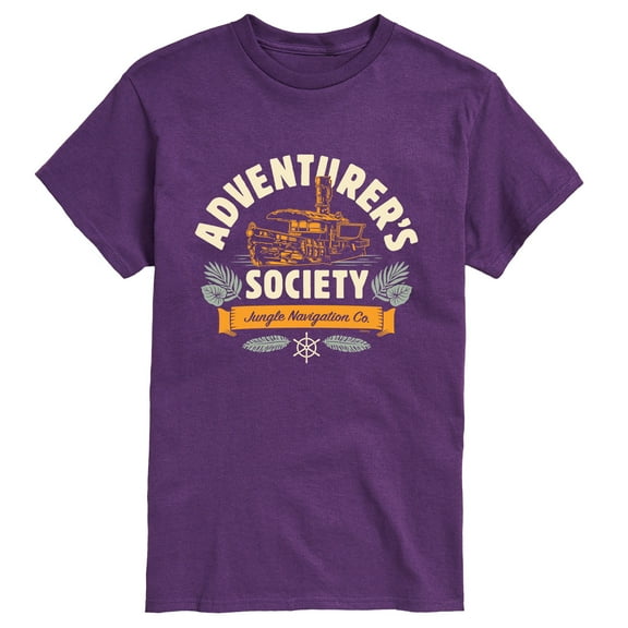 Jungle Cruise - Adventurers Society - Men's Short Sleeve Graphic T-Shirt