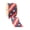 Natural/Blue/Red, variant on LaRibbons 2 1/2" Wired Ribbon | Red/White Flag Stripe | 10 Yard Roll
