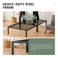 thumbnail image 3 of COMHOMA 14 Inches Under Bed Storage Standard Bed Frame, Twin, 3 of 4