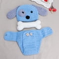 thumbnail image 5 of Lovely Newborn Boys Girls Baby Photo Shoot Props Outfits Bones Pants Kit, 5 of 7