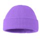thumbnail image 5 of Guardurnaity Sombreros para mujer Sombreros de color sólido Accesorio de ropa Cubierta para el cabello Gorros flexibles Gorro de punto unisex para al Violeta 5piezas Guardurnaity CBP225360, 5 of 5