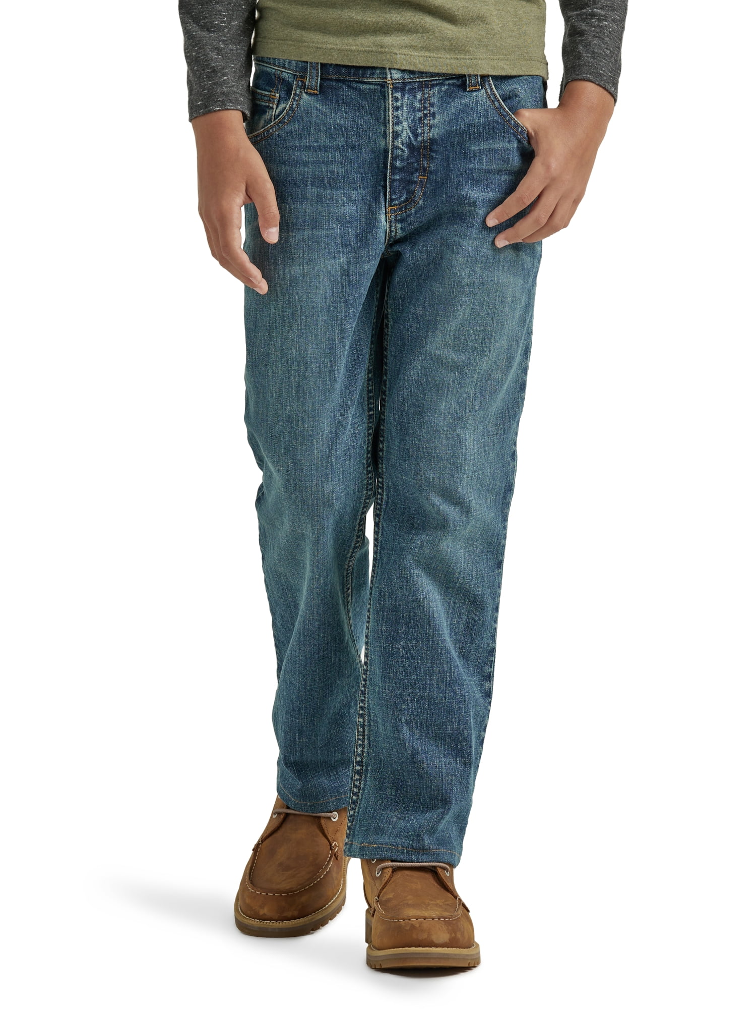 Wrangler Boys Bootcut Denim Jeans, Sizes 4-18 & Husky