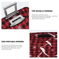 thumbnail image 5 of Kll Christmas Tree Buffalo Plaid Luggage Cover Suitcase Cover Suitcase Protector (Luggage not included)-Large, 5 of 8
