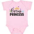 thumbnail image 3 of Inktastic Persian Princess with Crown and Flowers Girls Baby Bodysuit, 3 of 5