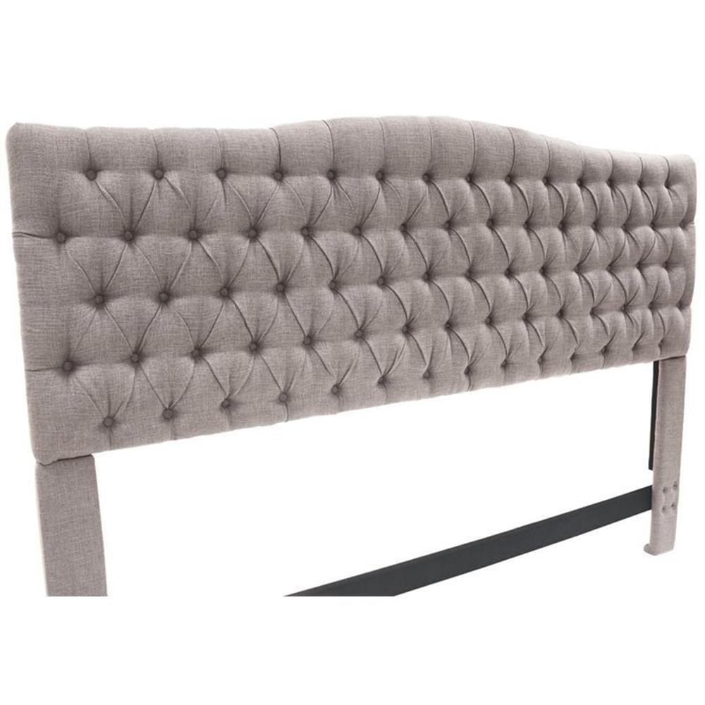 Elle Decor Celeste King Size Headboard Brown Weave