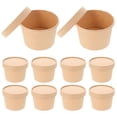 thumbnail image 4 of GOOHOCHY 10 juegos de vasos desechables de papel para helado, postres y pudines., 4 of 8