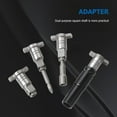 thumbnail image 4 of Electric Brushless Impact Wrench T Adapter Drill Bit Chrome Vanadium Steel, 4 of 13
