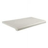 Econoco - DA424/W - 15" x 24" White Open Bottom Bullnose Shelf - Sold in Pack of 4