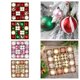 thumbnail image 5 of Juego de adornos festivos para árbol de Navidad: decoración navideña brillante, 5 of 5