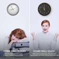 thumbnail image 2 of Reloj de pared moderno de cuarzo silencioso de 30 cm, números grandes redondos de pared., 2 of 5