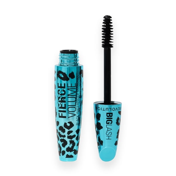 Revolution Big Lash Fierce Volume Mascara Midnight Black Waterproof USA
