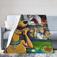 thumbnail image 2 of Scooby Doo Blanket Fuzzy Plush Bed Blanket Cozy Fluffy Air Condition Quilt For Adults Kids, 2 of 6