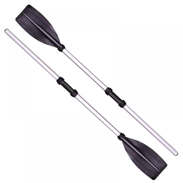 Liquidation 2 Pcs Alliage d'Aluminium Détachable Flotteur Afloat Rames Ajustement Bateau Rafting Pagaie Canot Rame Accessoires de Navigation