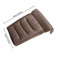thumbnail image 3 of Lume Wear Car Seat Leg Extender Cushion an Adjustable Seat Extension Support for Taller Drivers and Passengers. A Comfortable Leg Rest Pad for Vehicle Interior Long Drives and Office Chairs, 3 of 8
