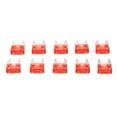 thumbnail image 1 of Univerial 10Pcs Mini 10A Blade Fuses Red 17x11mm For Car Truck Replacement, 1 of 8