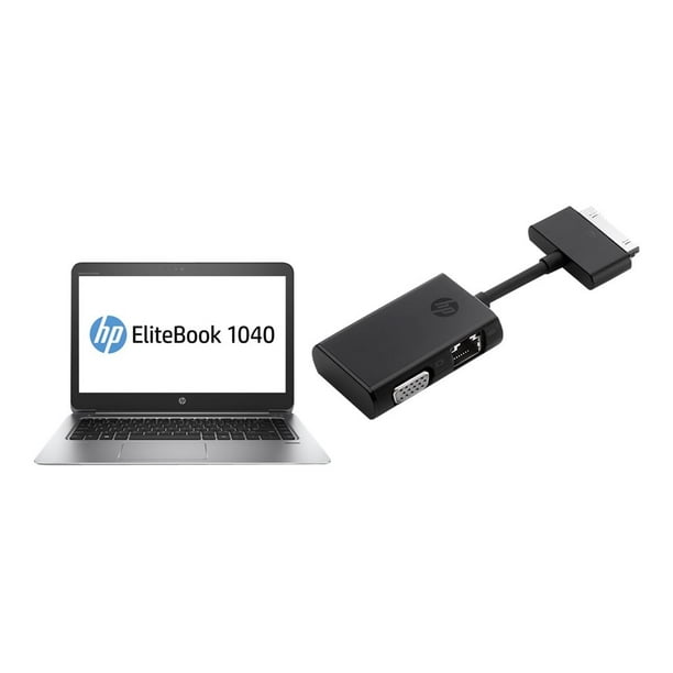 HP EliteBook 1040 G3 Notebook - Ultrabook - Intel Core i7 - 6500U / jusqu'à 3,1 GHz - Gagner 10 Pro 64-bit - HD Graphiques 520 - 8 GB RAM - 256 GB SSD SED - 14" 1920 x 1080 (HD Complet) - Wi-Fi 5, NFC - kbd: Nous