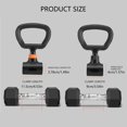 thumbnail image 4 of SIEYIO Kettlebell Rotating Handle Portable Kettlebell Adapter Dumbbell To Kettlebell Converter Weight Grip Handle Attachment, 4 of 6