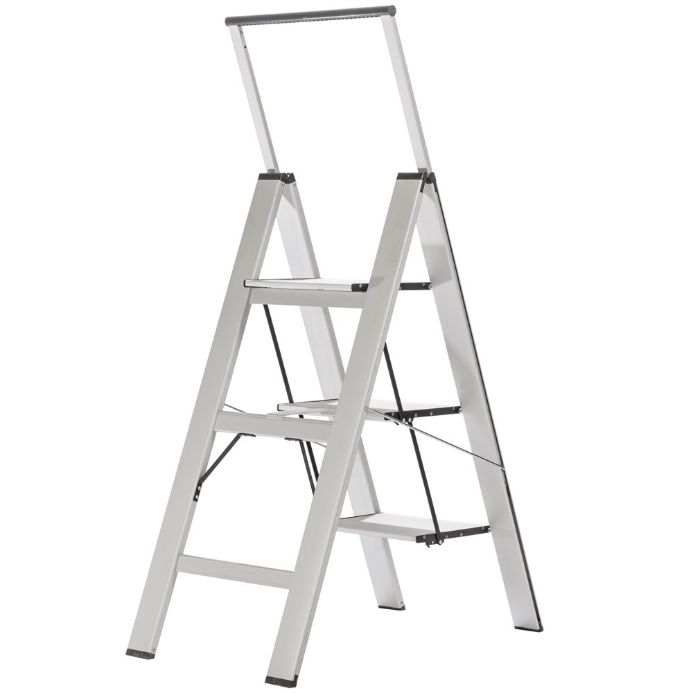 SL3H LIGHT 3 Step Slimline Step Ladder Light/Medium Duty Walmart