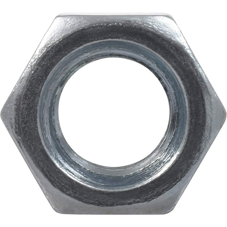 Hillman 5/16 in. Zinc Dichromate Steel USS Hex Nut 100 pk Hillman 5/16 in. Zinc Dichromate Steel USS Hex Nut 100 pk