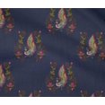 thumbnail image 4 of oneOone Cotton Flex Fabric Leaves|Floral & Peacock Block Decor Fabric Printed BTY 40 Inch Wide, 4 of 4