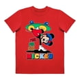 thumbnail image 1 of Playera Para Niño Disney Mickey Mouse Cuello Redondo Manga Corta Talla 6 Rojo, 1 of 1