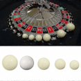 thumbnail image 2 of Set of 3 Casino Roulette Game Replacement Balls for American Roulette, Resin Material, 2 of 5