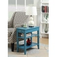 thumbnail image 2 of Pemberly Row Table d'Appoint à Trois Niveaux, Fini Bois Bleu, 2 of 6