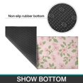 thumbnail image 6 of Pioneer Flower Floral Print Pattern Kitchen Rugs Sets Of 2, Anti Fatigue Non Slip Washable Floor Mats for Kitchen Sink Laundry, 17X30 Inch + 17X47 Inch, 6 of 6
