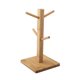 thumbnail image 5 of Soporte para tazas de madera, estado de almacenamiento de tazas de café en ma de árbol, gancho con seis ganchos., 5 of 12
