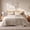 01-Beige, variant on 2-in-1 Queen Comforter Set and Detachable Fluffy Blanket, Beige Bedding Set for All Season Use, Includes 2 Pillow Shams, 2 Pillowcases