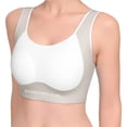 thumbnail image 1 of WEIYLL Girls Bras Sports Lightweight Crop Camisole Racerback Patchwork Pads Training Grey Baby Tops Underwear Size M, 1 of 9