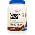 thumbnail image 1 of Batido en polvo orgánico vegano de reemplazo de comida Nutricost (chocolate) - Certificado USDA orgánico, vegano y sin gluten, 1 of 5