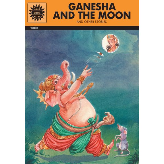 Ganesha & The Moon ( 830 )