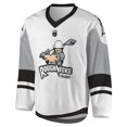 thumbnail image 2 of Men's White/Gray Calgary Roughnecks Sublimated Replica Jersey, 2 of 3